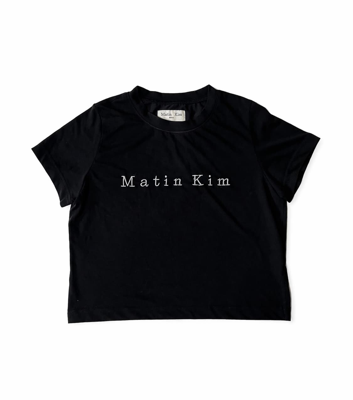 마뗑킴 크롭 반팔 상품이미지1