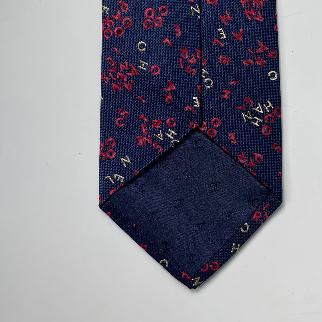 샤넬(CHANEL) 영문 모노그램 명품 정품 넥타이 상품이미지7