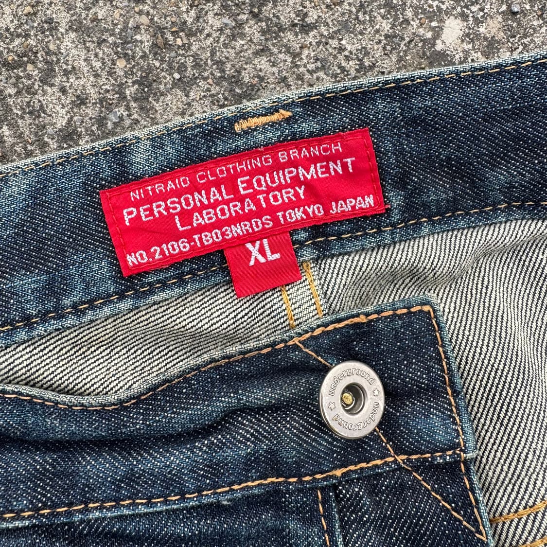 [XL/38] Nitraid 니트레이드 셀비지 데님 팬츠 상품이미지9