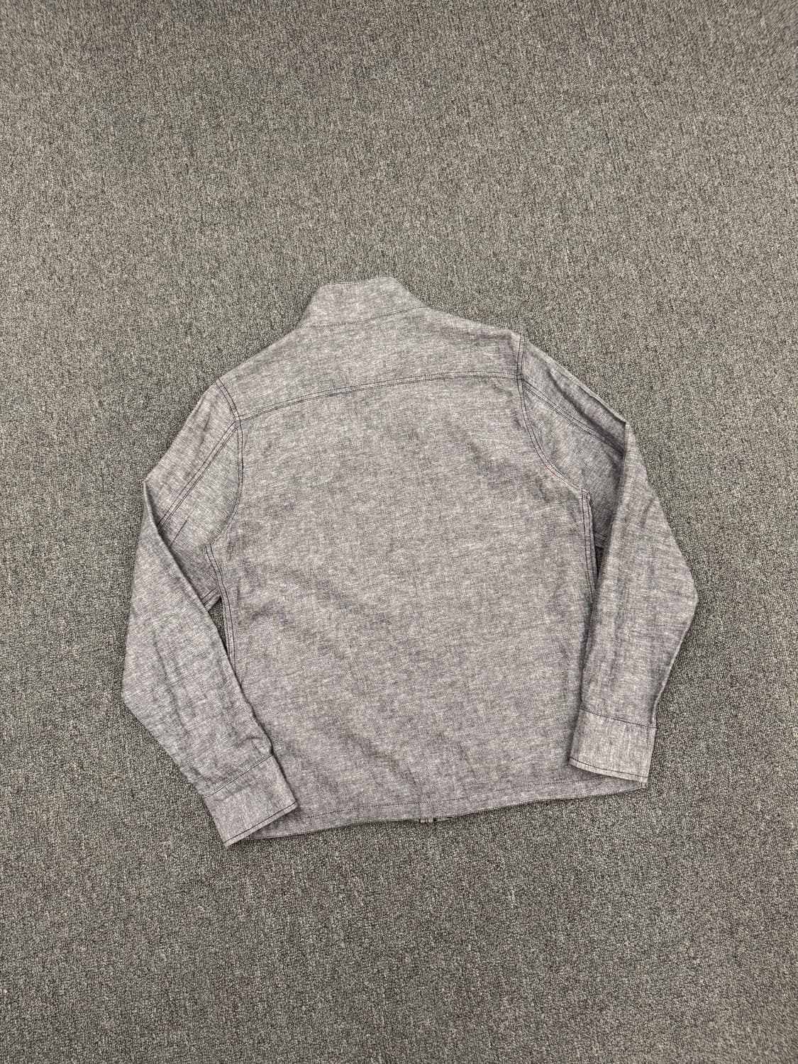 L)IKKA 빈티지 그레이 린넨 필드 자켓 상품이미지4