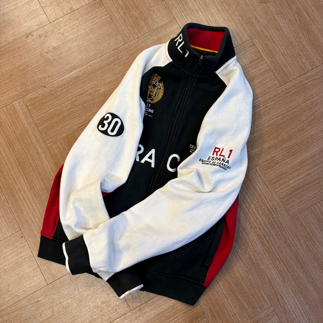 폴로 랄프로렌 RL 레이싱 스패니쉬 트랙수트 탑 자켓 상품이미지6