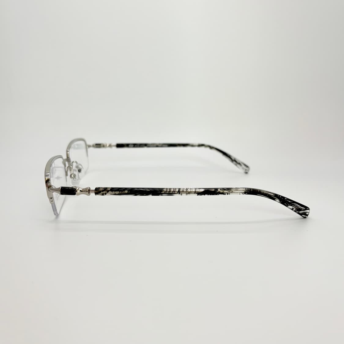 O&X 오앤엑스 실버 스퀘어 반무테  상품이미지5