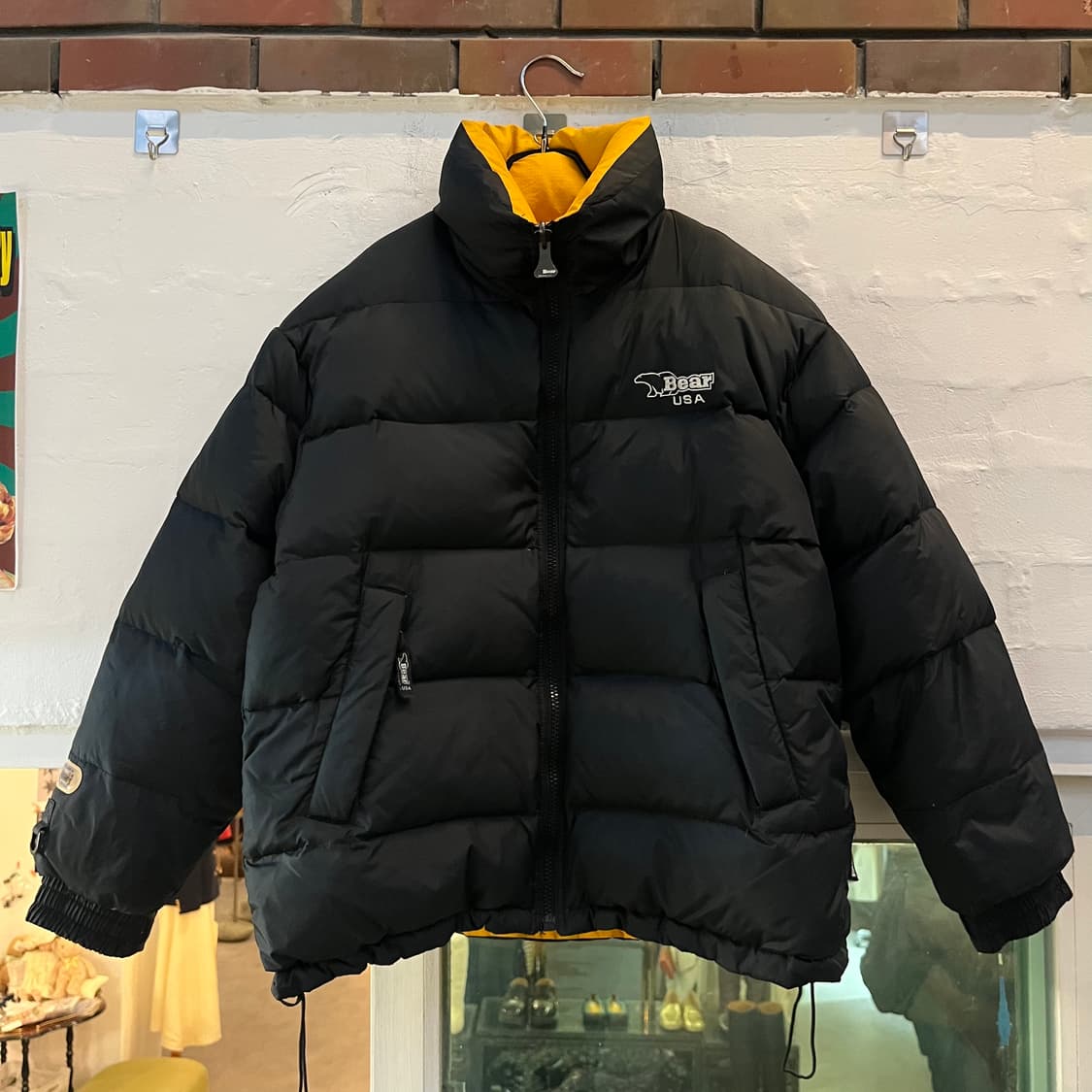 Bear USA 리버서블 오버사이즈 패딩 파카 S 상품이미지1