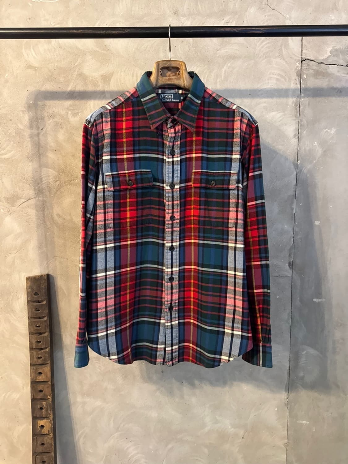 폴로 랄프로렌 플란넬 셔츠 105 상품이미지4