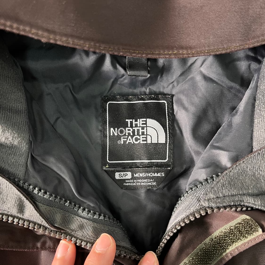 100 노스페이스 브라운 하이벤트 바람막이자켓 상품이미지3
