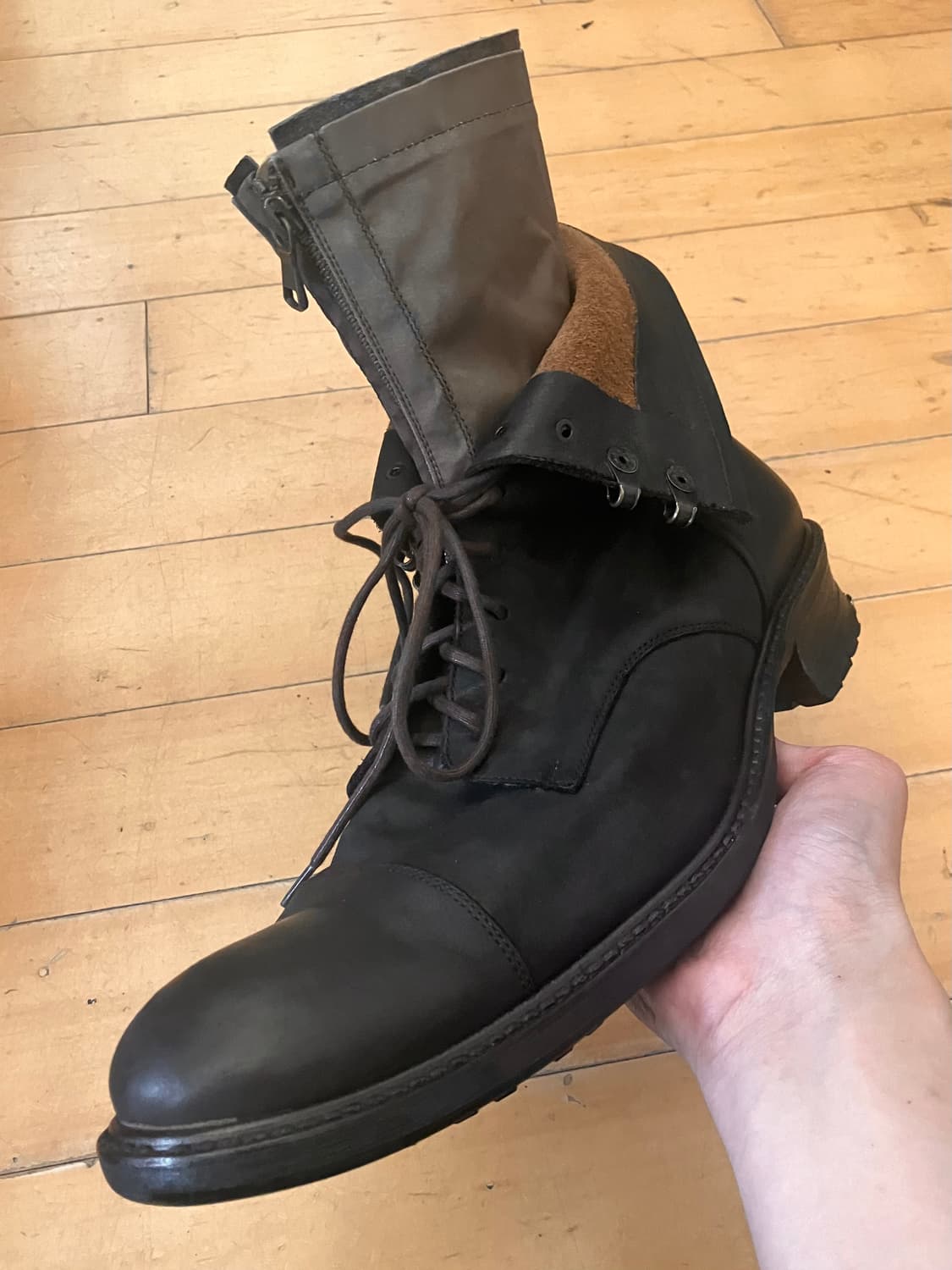 Alfredo bannister 알프레도 바니스터 헤비 레이어드 롱 부츠 상품이미지2