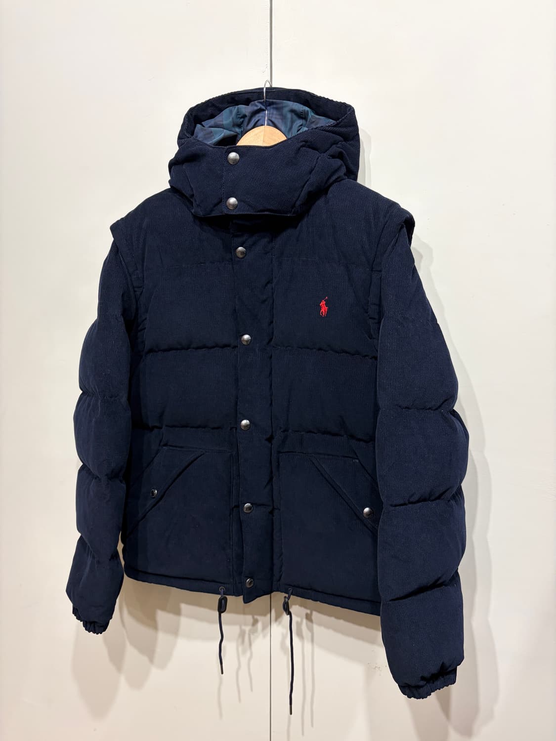 폴로 랄프로렌 컨버터블 코듀로이 다운 자켓 상품이미지2