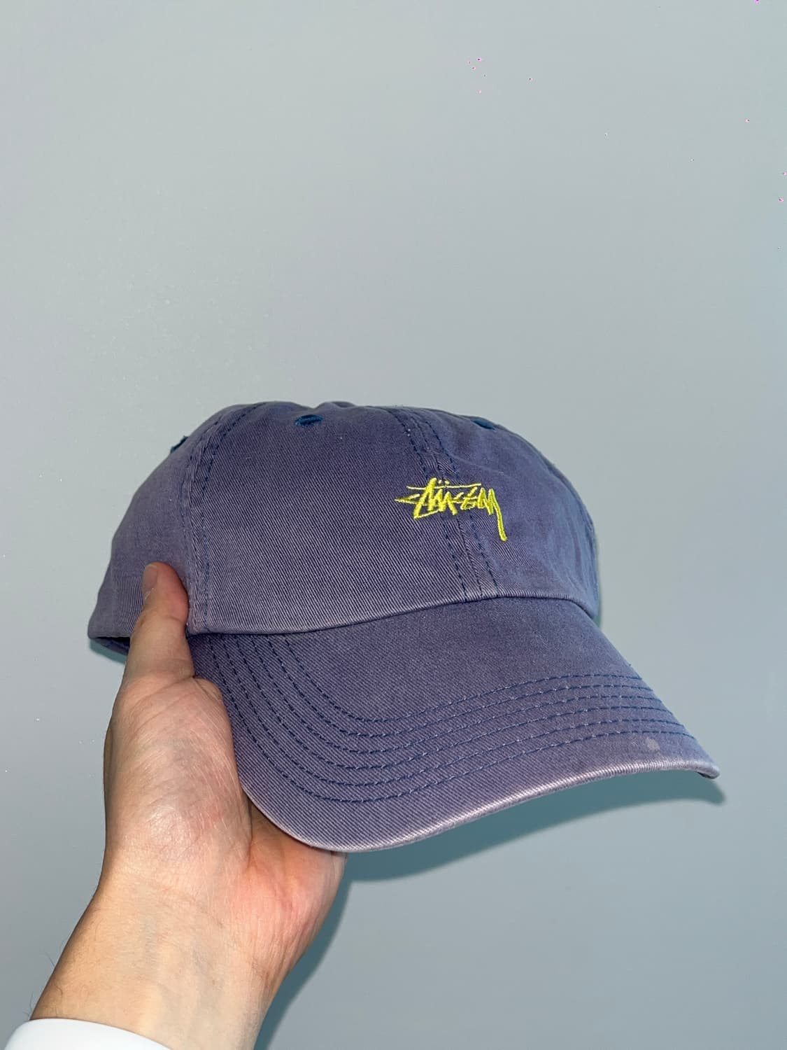 스투시 stussy 스탁 로우 프로 볼캡 퍼플 상품이미지1