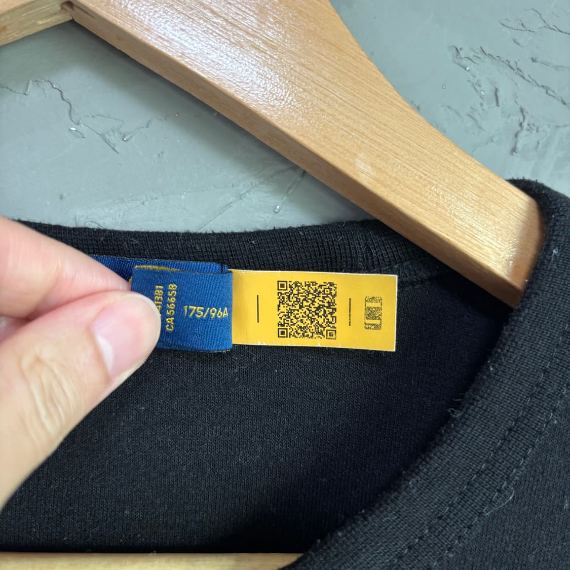 폴로 랄프로렌 맨투맨 블랙 상품이미지4