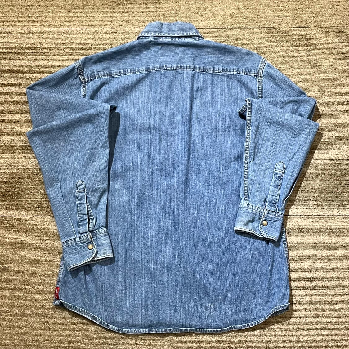 (L) Wrangler 랭글러 코튼 데님 셔츠 상품이미지7