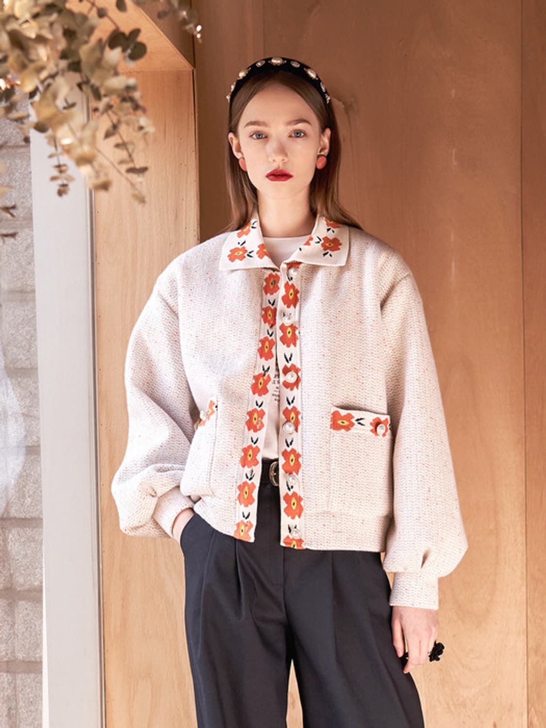 바이탈싸인 점퍼 가디건 상품이미지1