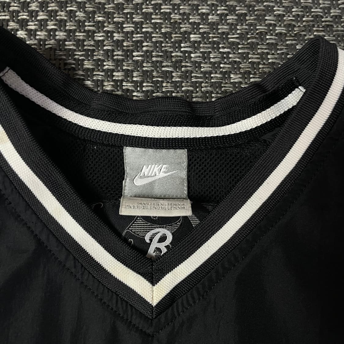 나이키 블랙 미니스우시 바람막이 웜업 XL 상품이미지4