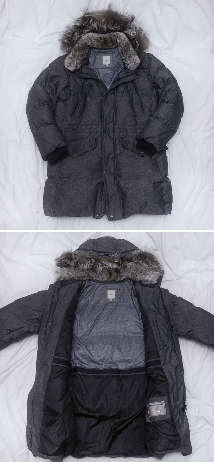 올젠 (Olzen) 테라노바 프리미엄 롱구스다운 패딩 (100-105) 상품이미지2