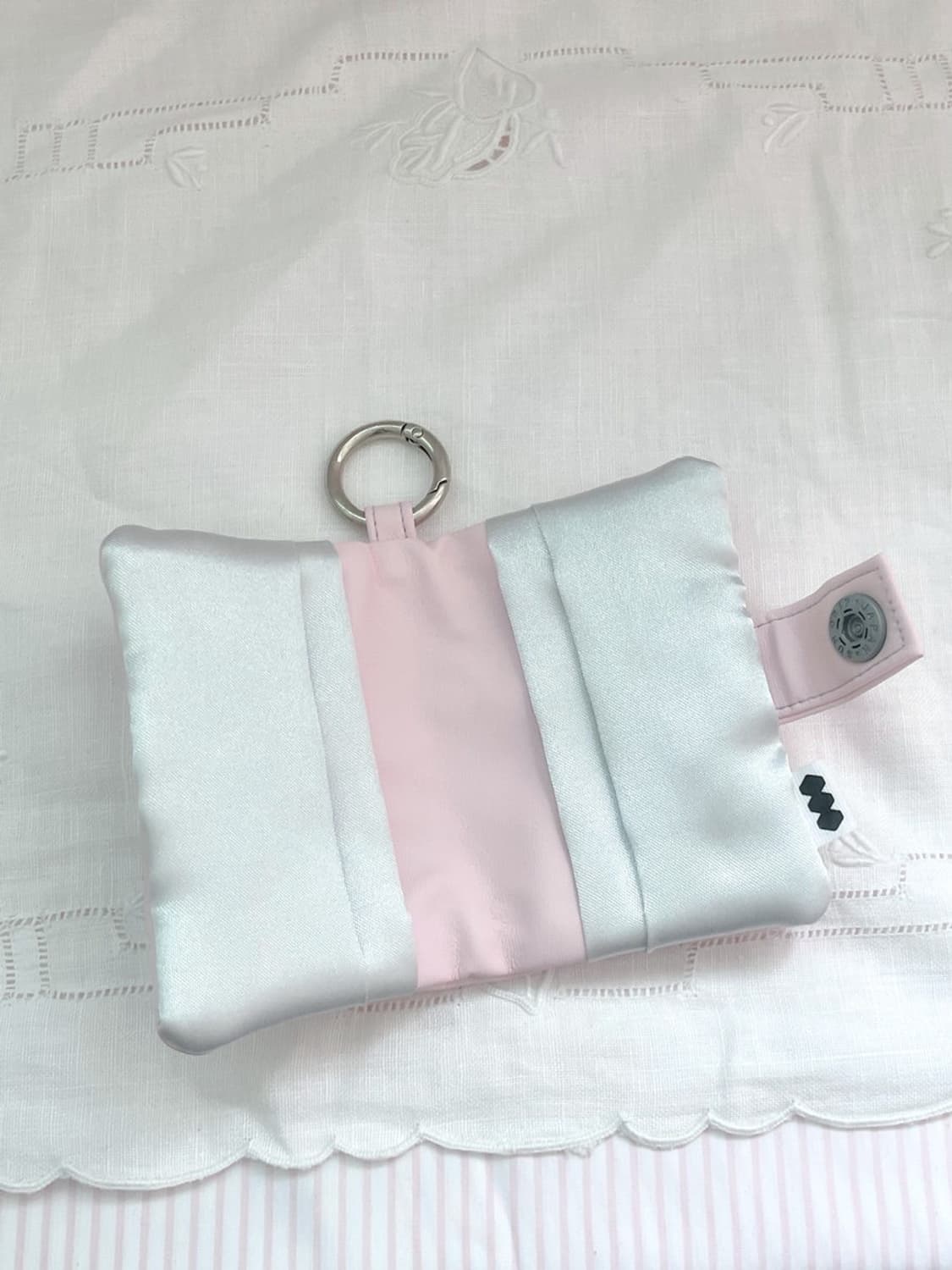 퍼피북클럽 카드 북 실버 x 핑크 (지갑) 상품이미지3