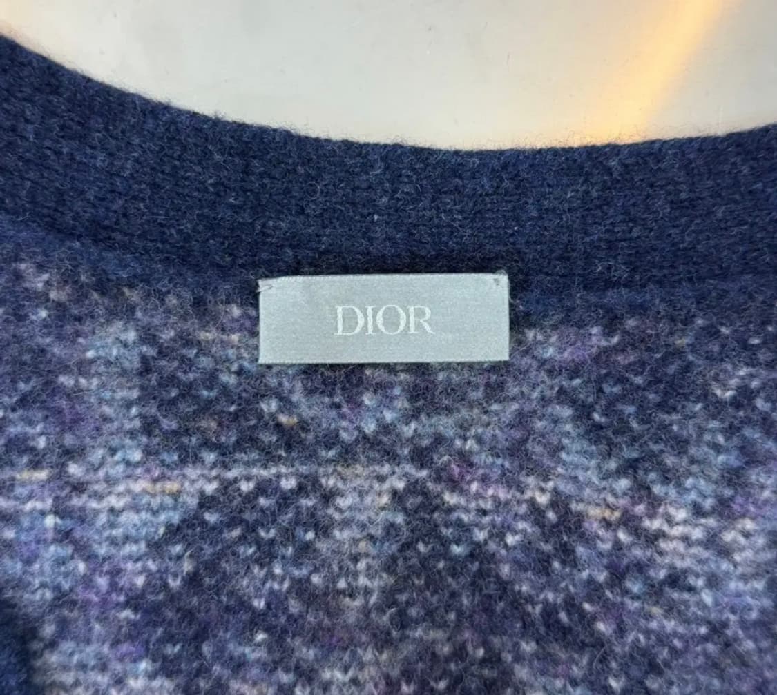 [정품] 디올 오블리크 자카드 울 가디건 (XL) 상품이미지4