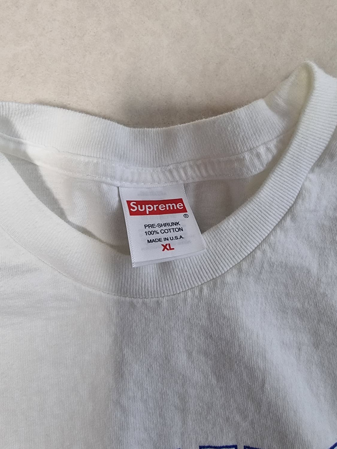 슈프림 마가렛킨 반팔티 화이트 XL 상품이미지3