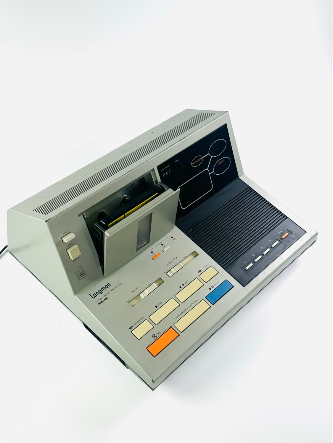 일본 빈티지 내셔널 Langman RV-2001 카세트 플레이어 레코더 상품이미지2