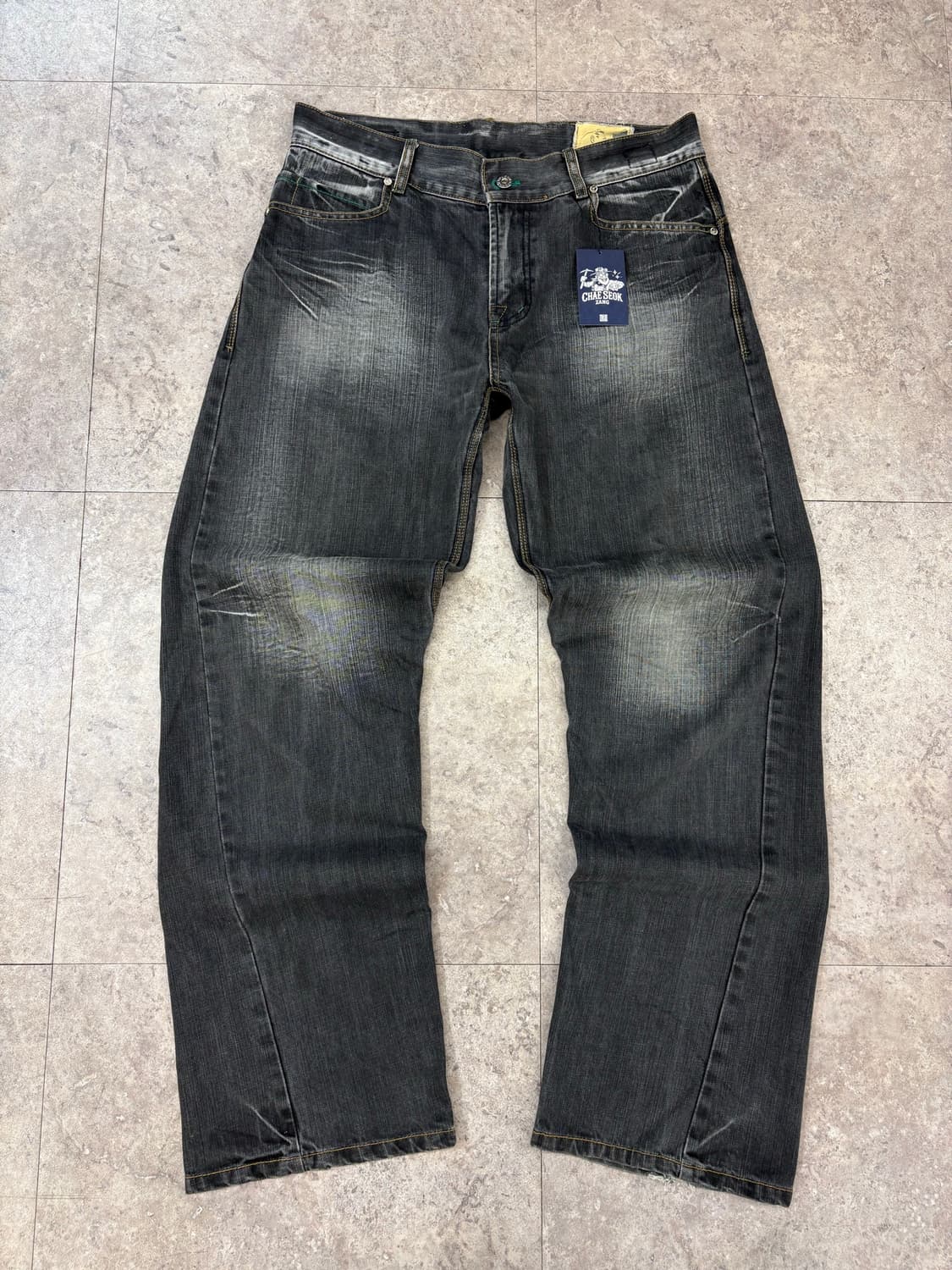 volcom 흑청 데님 팬츠 #csz436 상품이미지1