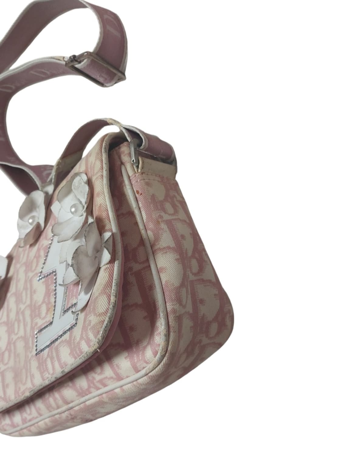 디올 빈티지 걸리 디오르시모 오블리크 플랩백 (정품) 상품이미지5