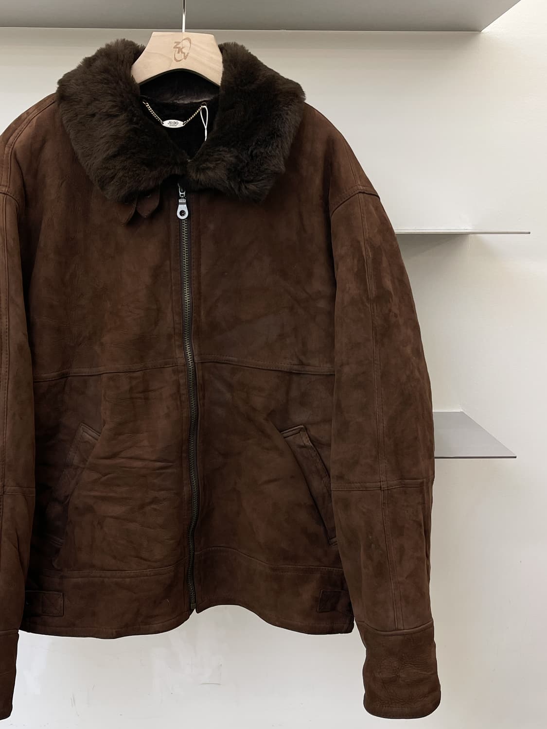 Bona Bell 90‘s 시어링 스웨이드 무스탕 상품이미지3