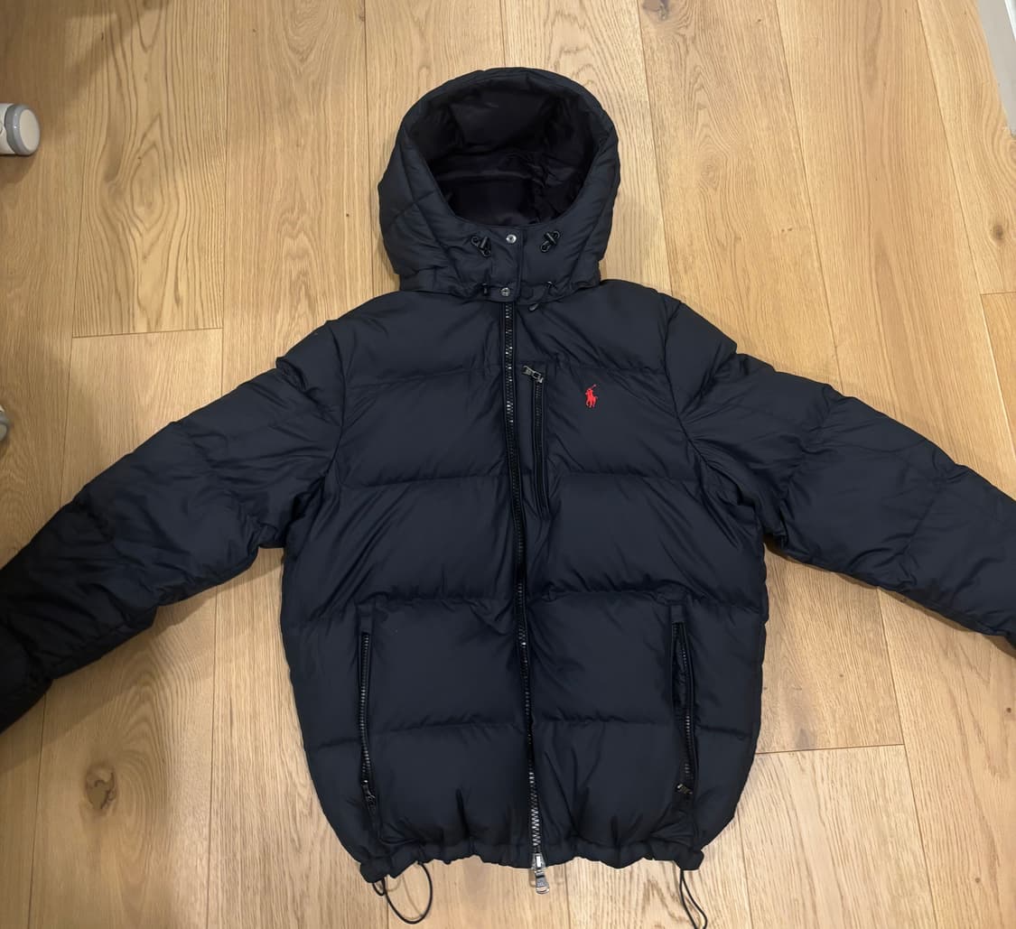 폴로 랄프로렌 고햄 패딩 M 푸퍼 폴로 패딩 새제품 상품이미지3
