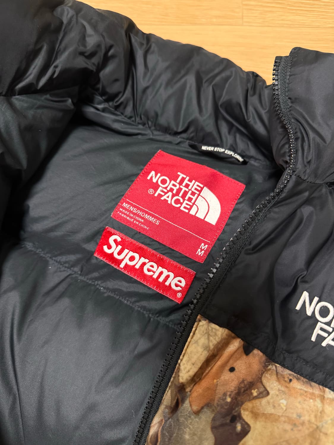 16FW 슈프림 X 노스페이스 낙엽 눕시 M 상품이미지2
