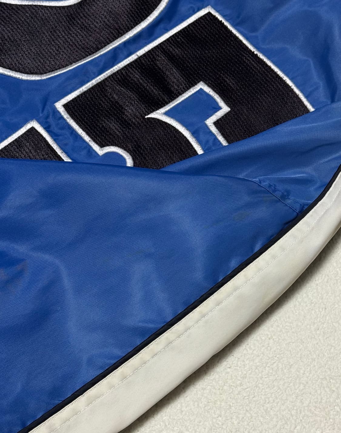 아디다스 올드스쿨 블루 바시티 윈드러너 자켓 상품이미지8