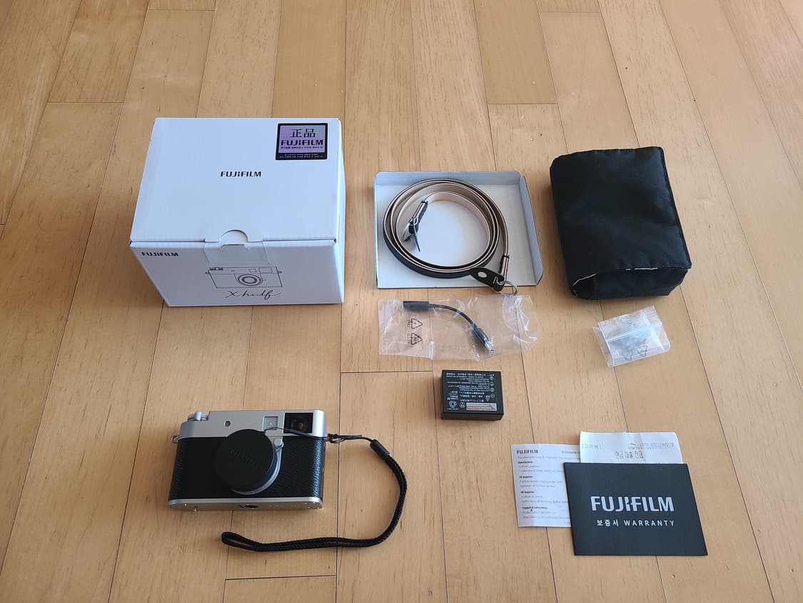 후지필름 X-HAlf 실버 상태 좋음 상품이미지1