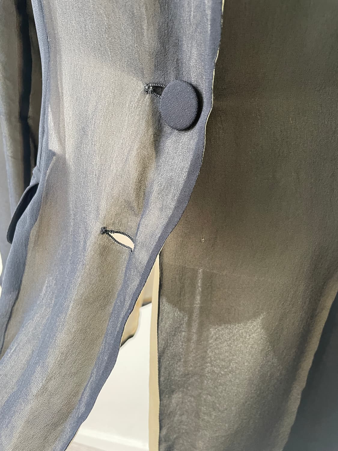 Moschino 모스키노 드레이프 실크 가디건  상품이미지6