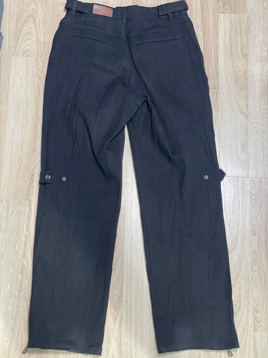 앤더슨벨 Paulen 데님 카고 팬츠 블랙 44size (30) 상품이미지2