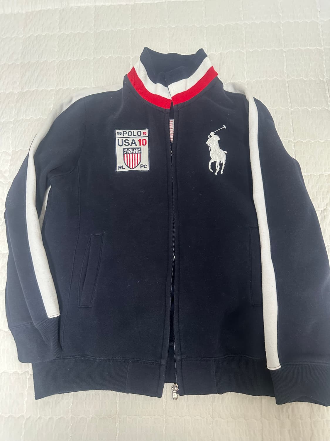 폴로 집업 M 상품이미지1