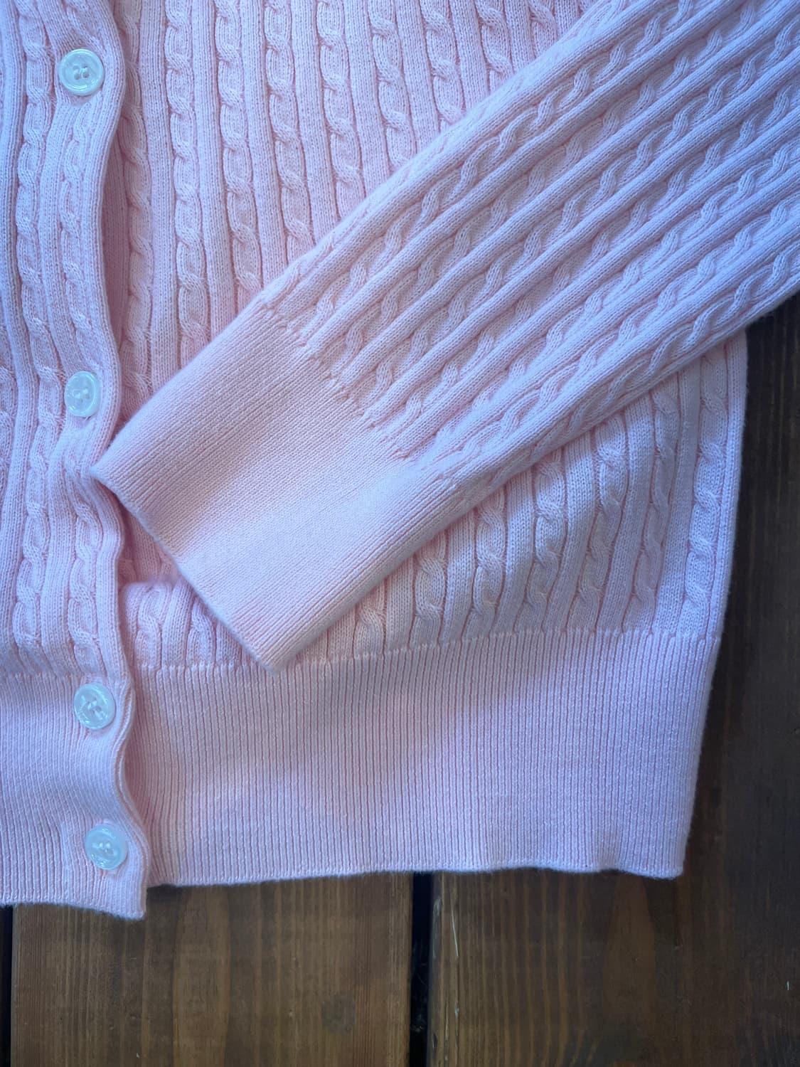 폴로 딸기우유 니트 가디건 상품이미지8