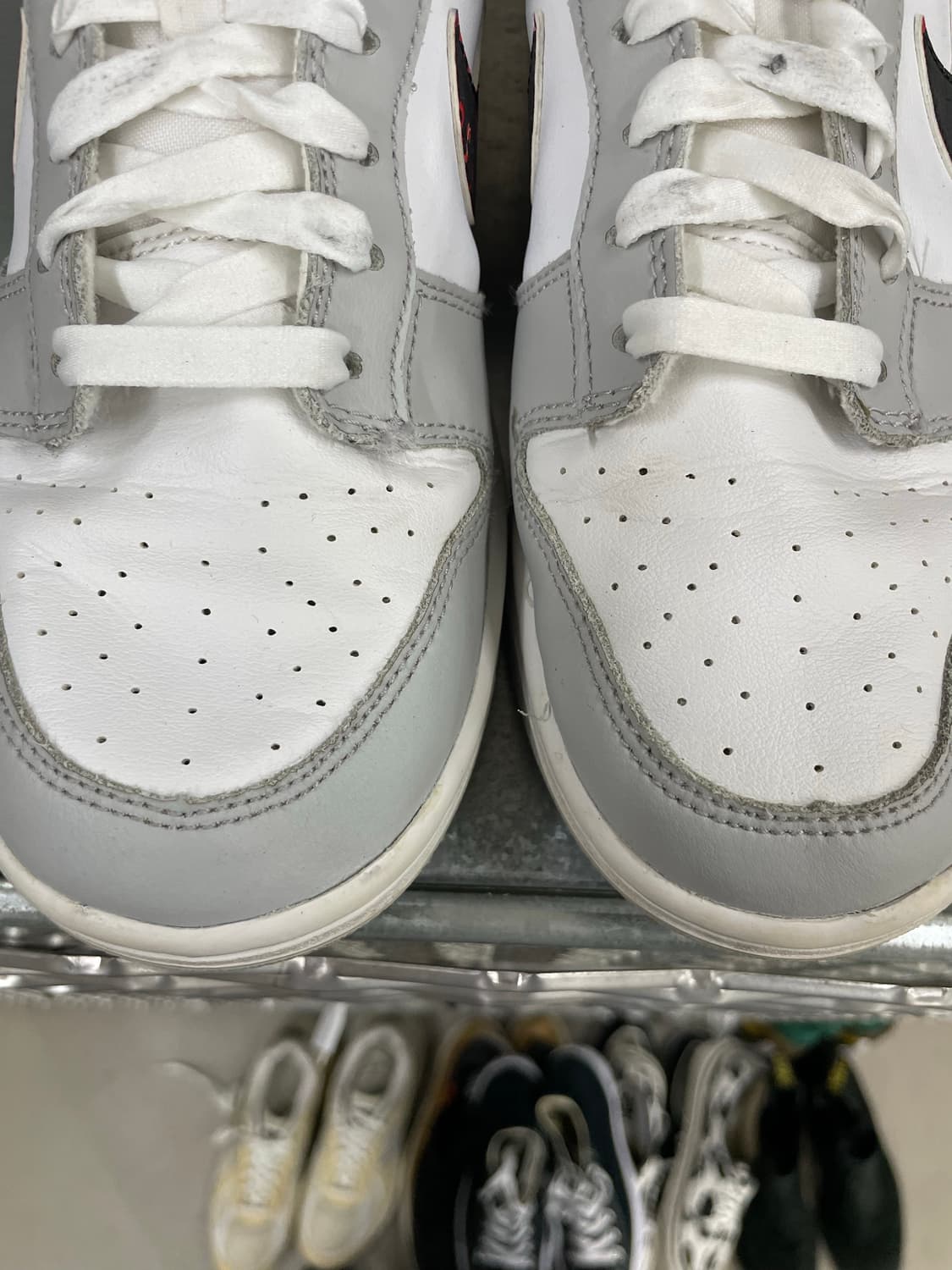 나이키 덩크 로우 SE 그레이 포그 260 상품이미지7