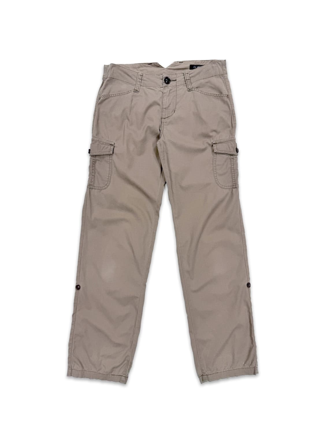 빈티지 베이지 2way 카고 카프리 팬츠 상품이미지1