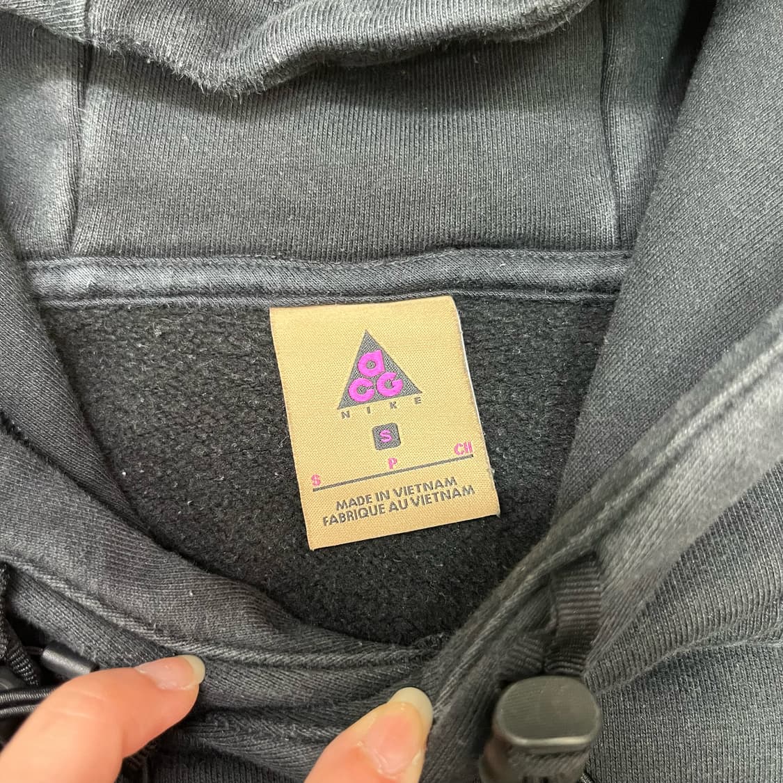 Nike acg black hoody 상품이미지5