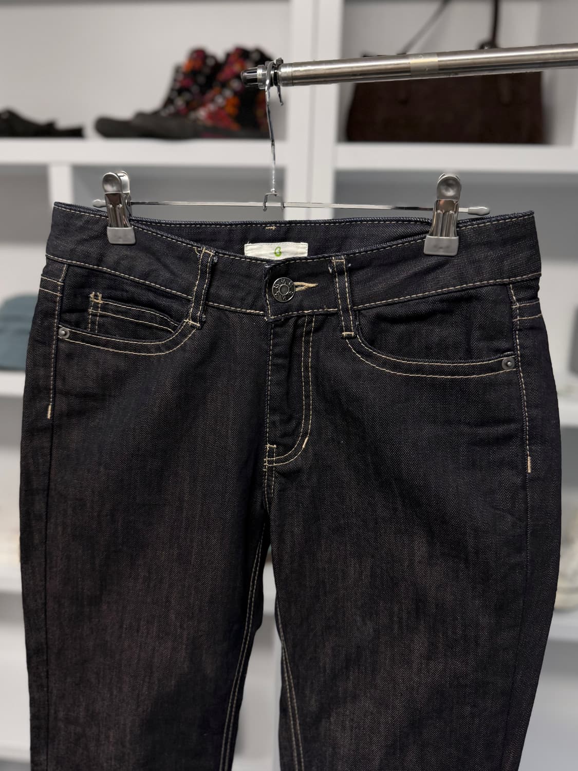 세미부츠컷 데님 팬츠 상품이미지2