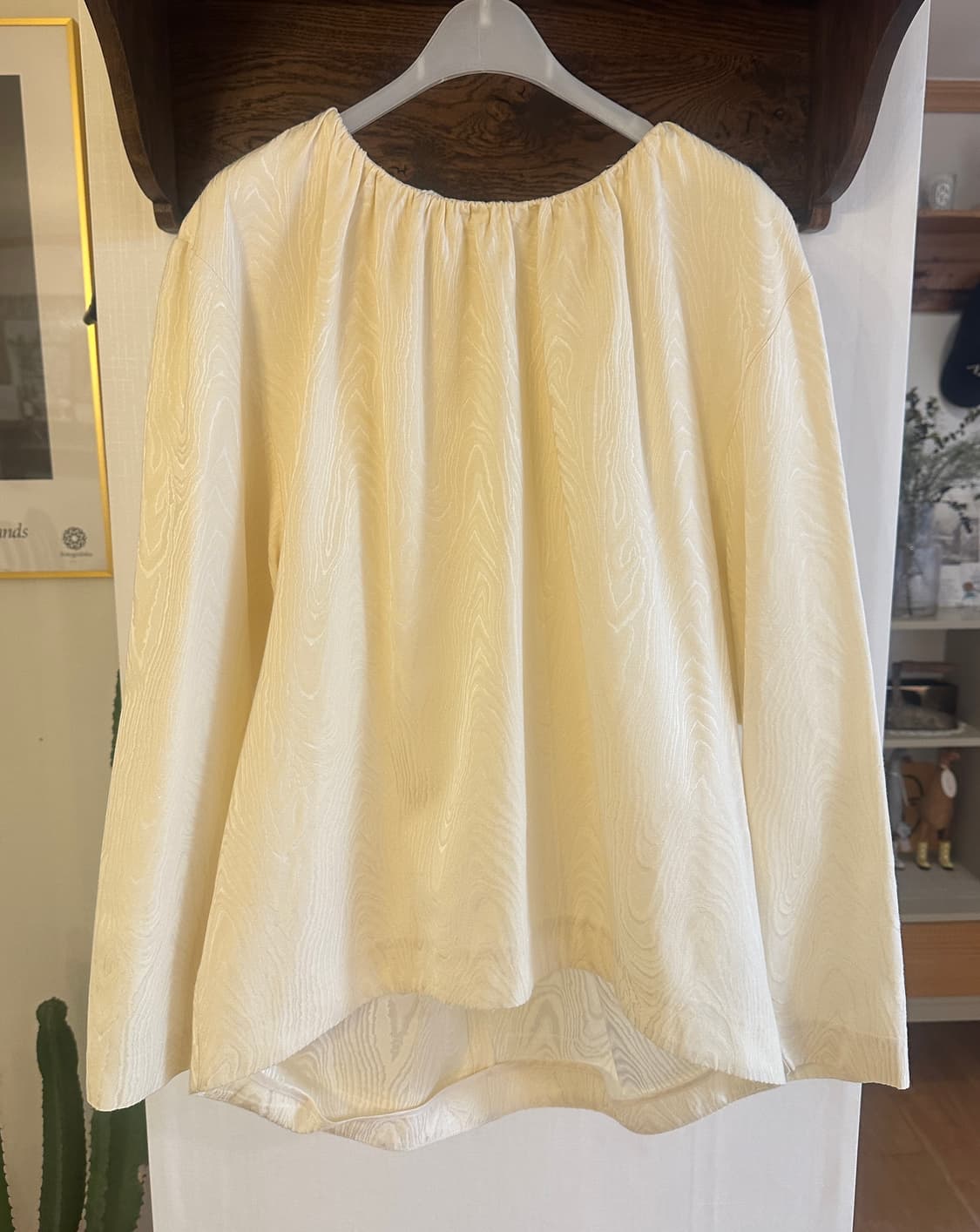 TOTEME 토템 자카드 비스코스 블라우스 (M) 상품이미지1