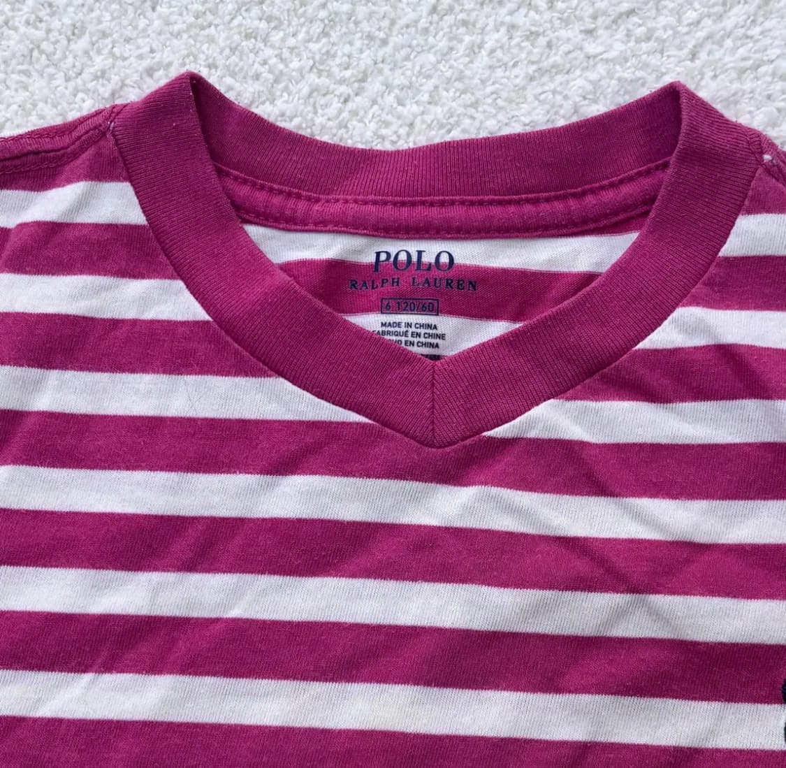 120 폴로랄프로렌 키즈 반팔 티셔츠 0303E 상품이미지3