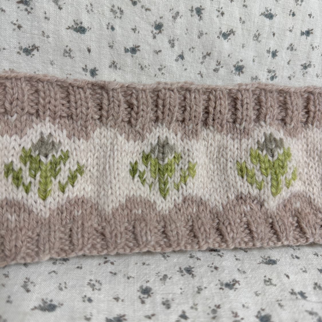 [핸드메이드] 뜨개 자수 헤어밴드 상품이미지3