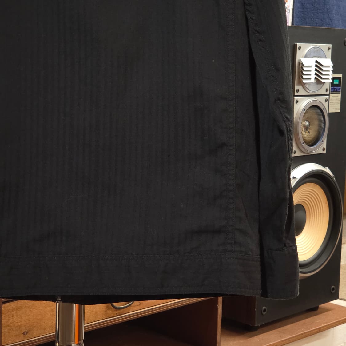 JPN 넥버클 펑크 스트라이프 코튼 셔츠 집업 상품이미지8