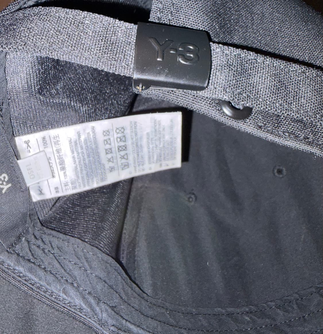 Yoji Yamamoto y-3 cap 상품이미지2