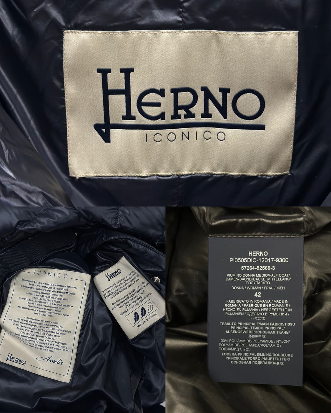 에르노 아멜리아 9300 블랙  상품이미지10