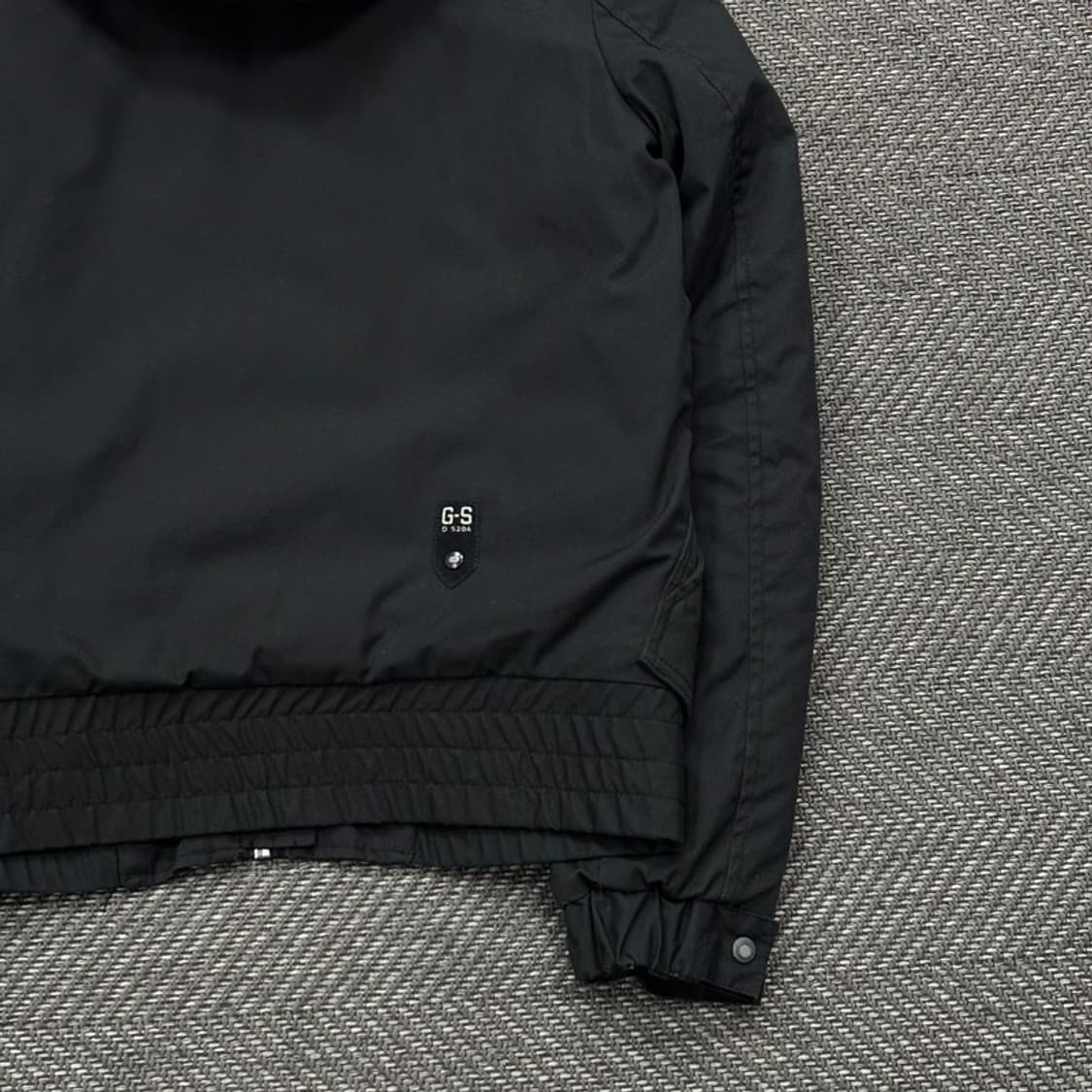 지스타로우 블랙 후드 패딩 자켓v0418 상품이미지6