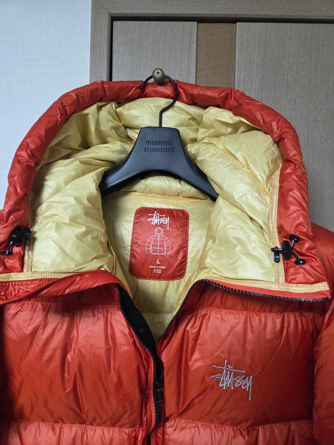 스투시 마이크로 립스탑 카옌 다운 파카 L 상품이미지5