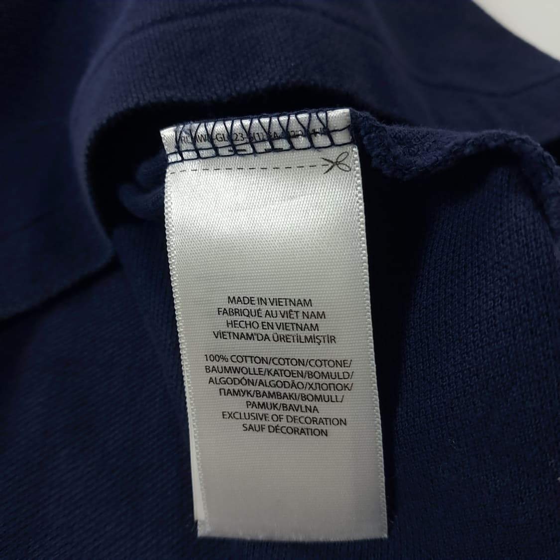 CK174 S 폴로 화이트포니 다크네이비 메쉬 미니 원피스 상품이미지6