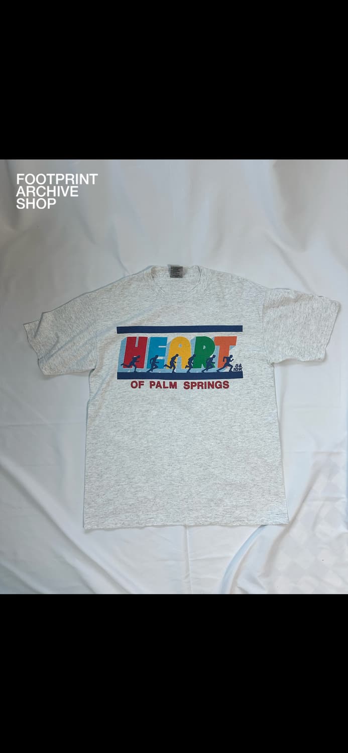 90s Palm Springs Heart Marathon Tee  상품이미지1