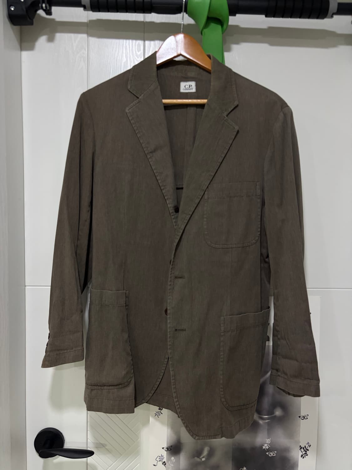 C.P. 컴퍼니 브라운 면 자켓 상품이미지1