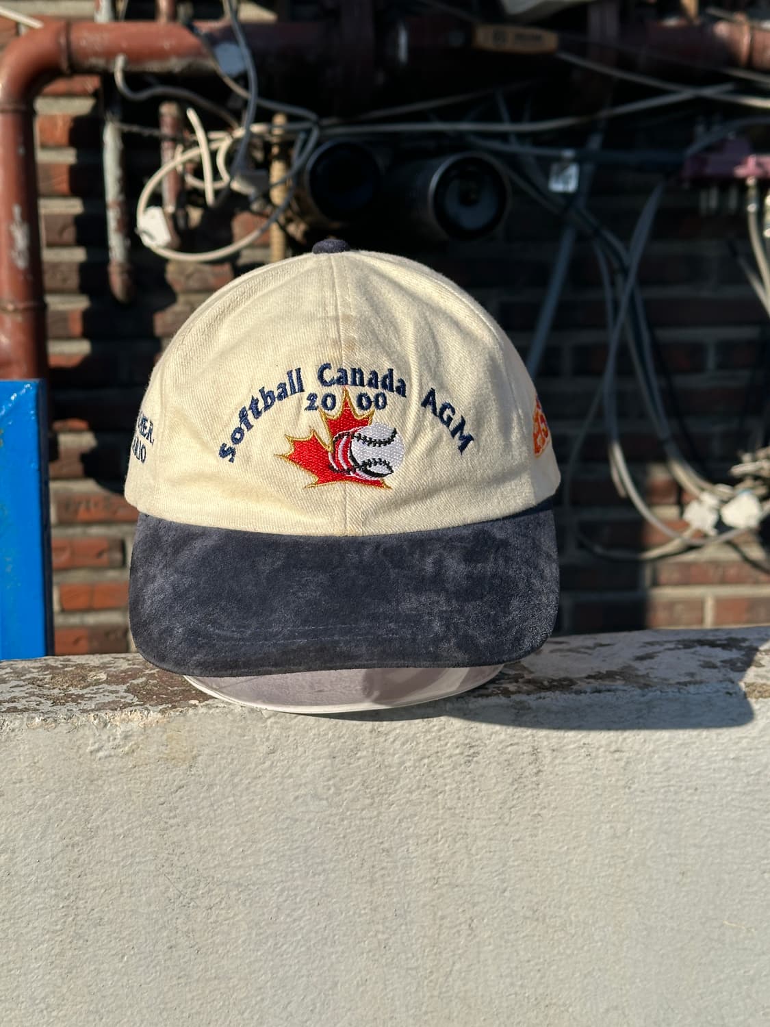 [F] 90s 빈티지 소프트볼 캐나다 볼캡 모자 상품이미지2