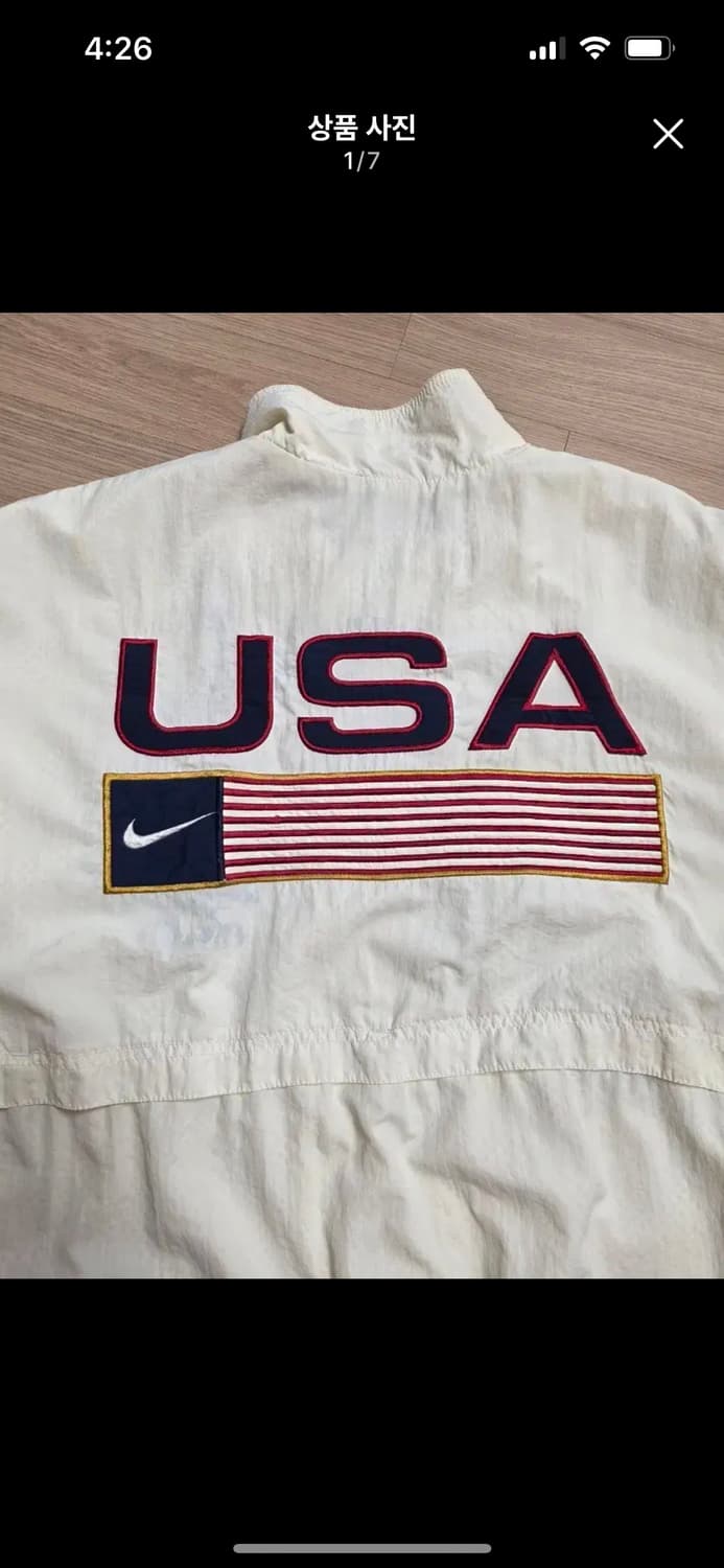 나이키 90s USA 성조기 자켓 PN4385 xxl사이즈 상품이미지2