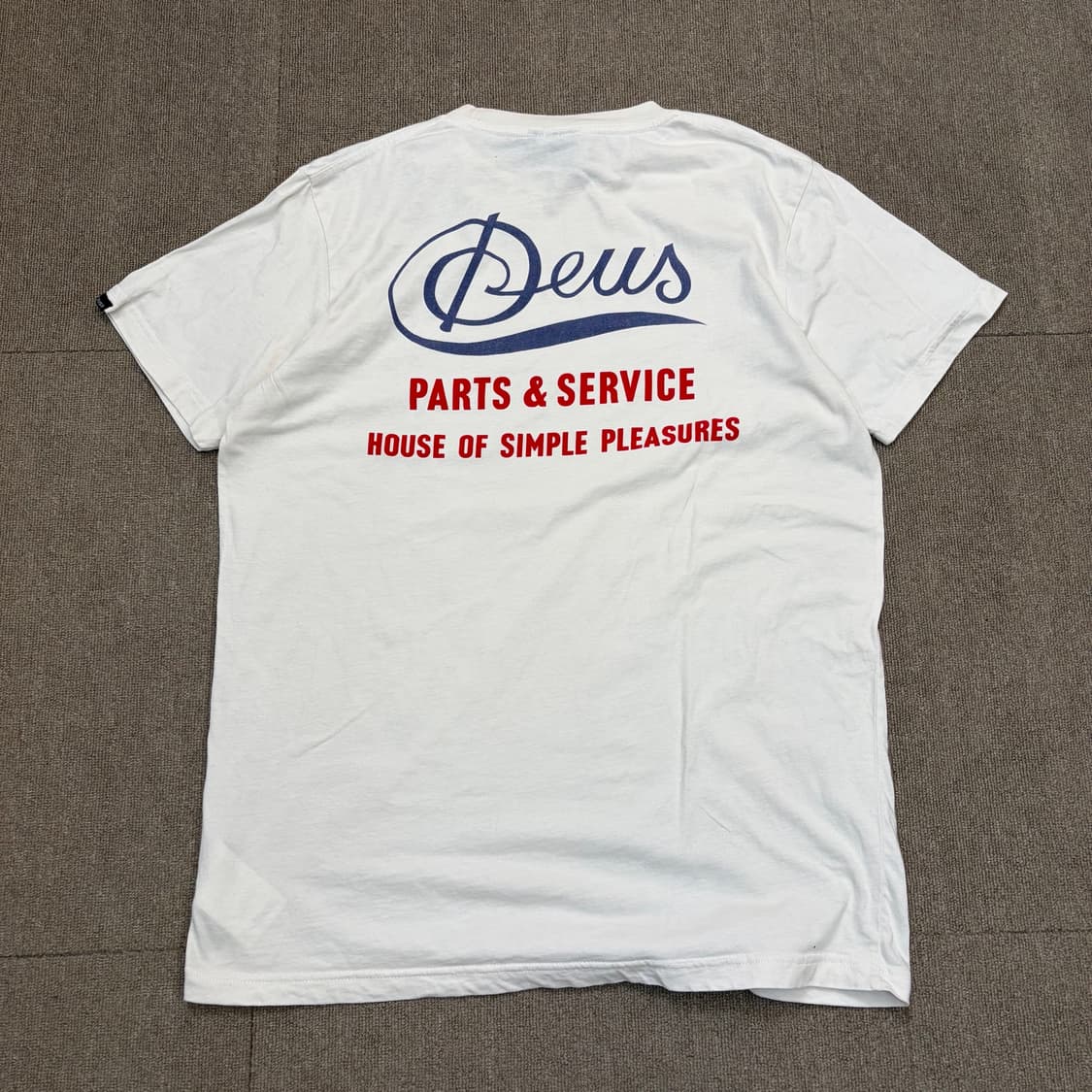 deus 데우스  프린트 반팔 티셔츠 xl  상품이미지1